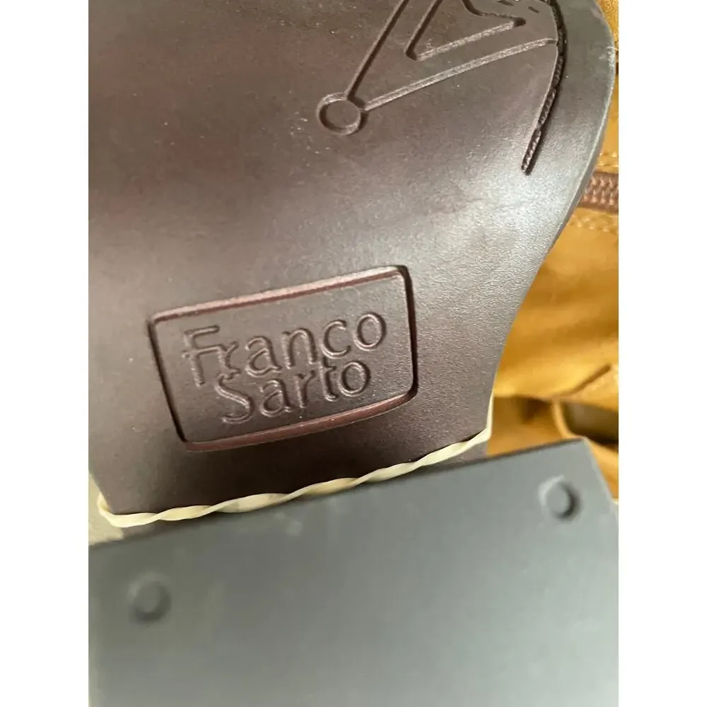 Franco Sarto L-Glenice 2 Knee High Women's Boot Camel Tan Size 7.5 Med, S75